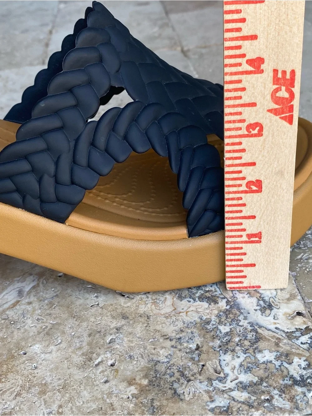 CROCS braided upper